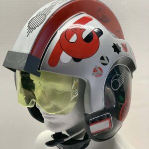 TEST X-Wing Helmet (Custom Red & Silver)
